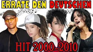 Errate den deutschen Song 2000 - 2010 - Quiz Musik Challenge