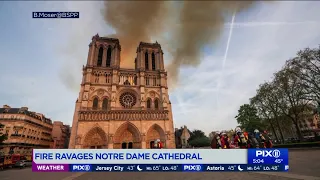 Notre Dame fire extinguished; French president vows to rebuild