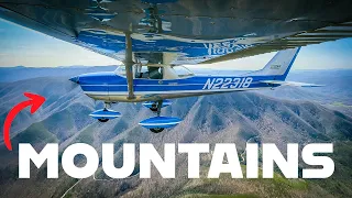 MOUNTAIN FLYING in our CESSNA 150