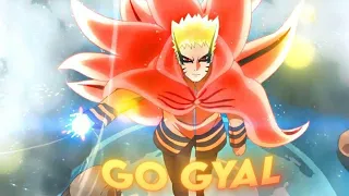 Naruto edit baryon mode | Boruto naruto's next generation | Go gyal #amv #anime