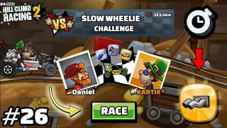 😴SLOW-WHEELIE CHALLENGE IN FEATURE CHALLENGES & NEW TEAM EVENT GAMEPLAY - Hill Climb Racing 2