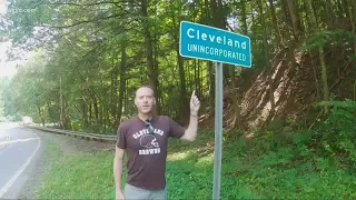 Mike Polk Jr. visits Cleveland, West Virginia - A Tale of Two Clevelands