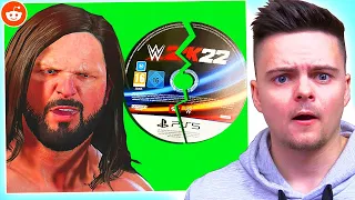 WWE 2K22 IS KINDA BROKEN!😂