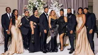 They showed up and showed out for Porsha & Simon’s Wedding 🖤🖤🖤