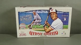 2016 Topps Gypsy Queen Baseball Hobby Box Break! Awesome!
