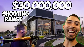 Inside a $30 MILLION DOLLAR Shooting Range and Gym 🤯