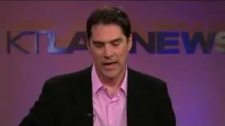 Thomas Gibson en KTLA News 10/02/2011