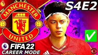CRISTIANO RONALDO JR HAS ARRIVED!!🔥🇵🇹 - FIFA 22 Manchester United Career Mode S4E2