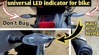 universal led indicator for any bike || Full installation guide || 4 indicators