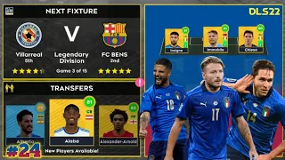 The Italian trio + a new Signed Player🔥 | Dream League Soccer Career Mode | DLS 22 R2G [EP. 24]...