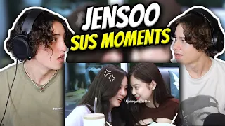 South Africans React To jensoo moments that are real sus (WTF!!!)😳