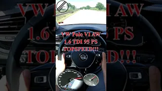 VW Polo VI 1.6 TDI AW 95 PS Topspeed