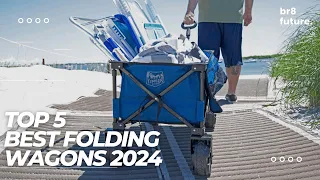 Best Folding Wagons 2024 🛒🏖️ Top 5 Best Folding Wagon Review in 2024