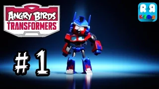 Angry Birds Transformers (By Rovio Entertainment Ltd) - Part 1 - iOS / Android - Walktrough Gameplay