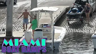 Move It Lady Your In My Spot!! | Miami Boat Ramps | Boynton Beach