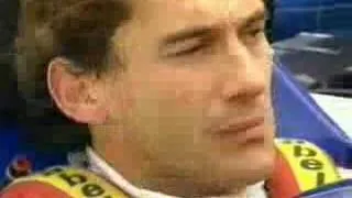 Ayrton Senna 15 minutes before Imola 1994
