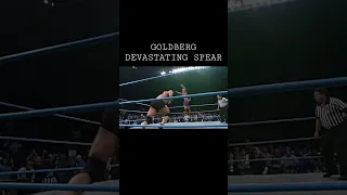 GOLDBERG DEVASTATING SPEAR 😱😱