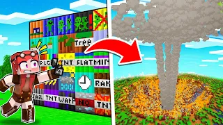 LA TNT NUCLEARE PIÙ POTENTE DISTRUGGE IL MONDO DI MINECRAFT!