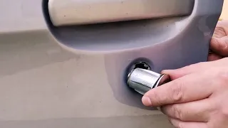 Wymiana wkładek zamków bez rozkręcania drzwi w samochodzie Citroën Xsara Picasso(door lock inserts)