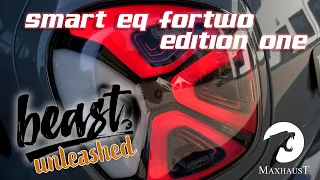 Electric car with v8 sound | Smart EQ fortwo edition one unleashed by maxhaust