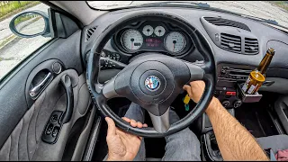 2007 Alfa Romeo GT [2.0 JTS 165HP] |0-100| POV Test Drive #1263 Joe Black