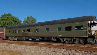Surprise "New York Central" NYC 3 "Portland" Passenger car trailing Amtrack Charger DUO #321 & #315