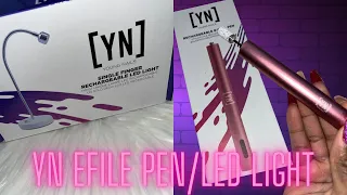 Testing Young Nails E-file Pen & LED Light | Product Review | Black Friday Special