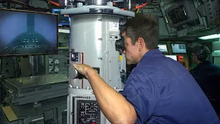 Life Onboard US Submarine Deep Under Ocean Firing Torpedoes Against Ships