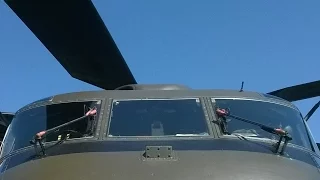 Sikorsky CH 53 warm-up, start & take-off