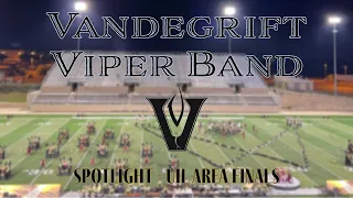 Matthew Vandegrift HS Viper Band - UIL Area H Finals - 10/21/2023