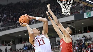 Arkansas men's basketball cruises to 76-57 win over Bradley