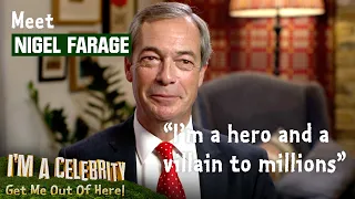 Meet Nigel Farage, GB News Host and Ex-Politician | I'm A Celebrity... Get Me Out Of Here!