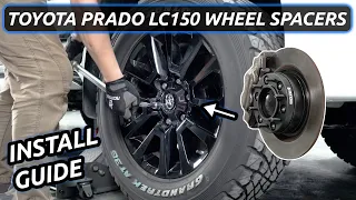 Transform the Toyota Prado LC150 with These BONOSS Wheel Spacer Correct Installation Guide