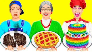 Кулинарный Челлендж: Я против Бабушки | Секретные Лайфхаки и Гаджеты от Fun Challenge