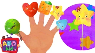 Finger Family (Shapes Version) | CoComelon Nursery Rhymes & Kids Songs
