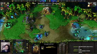 Foggy (NE) vs Moon (NE) - WarCraft 3 - Must Watch - WC3408