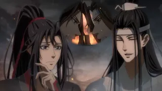 Weiying asked lanzhan if he hated him. Lanzhan hurriedly explained：I just love you【modaozushi】