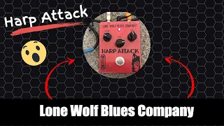 Lone Wolf Blues Co Harp Attack pedal & Little Red DI Box