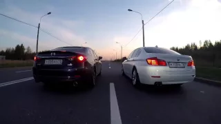 Мазда6 Vs БМВ 520d