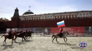 Выступление КШВЕ на Красной площади