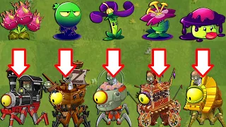 All SHADOW Plants Power-Up! in Plants vs Zombies 2 Final Bosses