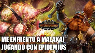 EPIDEMIUS Y REPU LA CERDA SON BOMBARDEADOS POR MALAKAI EN MI CAMPAÑA DE NURGLE TOTAL WAR WARHAMMER 3