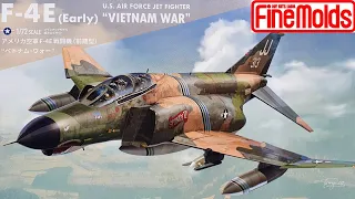 F-4E "Vietnam War" FINE MOLDS 1/72 scale kit (Video preview)