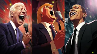 Trump ft. Biden & Obama - Waiting For Love | AI Cover