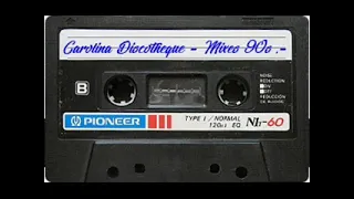 Carolina Discotheque  - Mixes 90s  ( Santiago) Chile .-