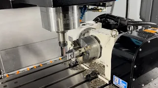5 axis machining on a hurco with a kitagawa rotary table