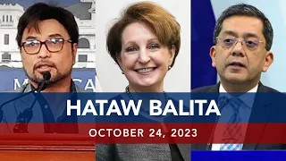 UNTV: HATAW BALITA | October 24, 2023