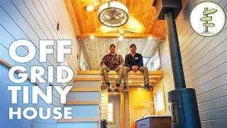 Super Modern Off-Grid Tiny House - Full Tour