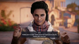 Assassins Creed origin cz konec hry - Smrt Lásky/Zrození Bratrstva