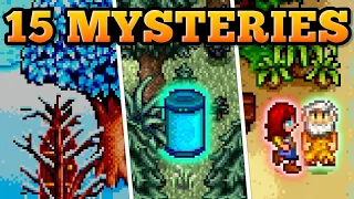 Greatest Mysteries In Stardew Valley